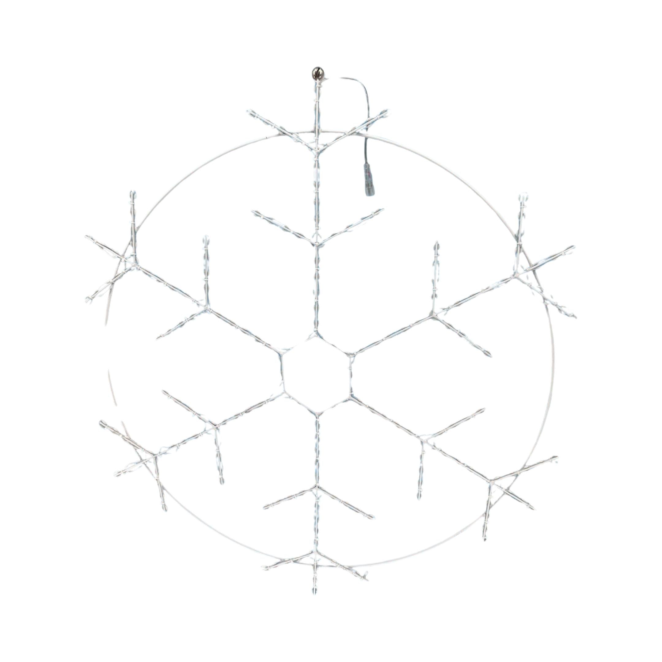 (Collective) RGB Decor Snowflake – Illuminate Your Holidays with 360° Glow 🌟