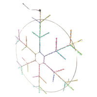 (Collective) RGB Decor Snowflake – Illuminate Your Holidays with 360° Glow 🌟