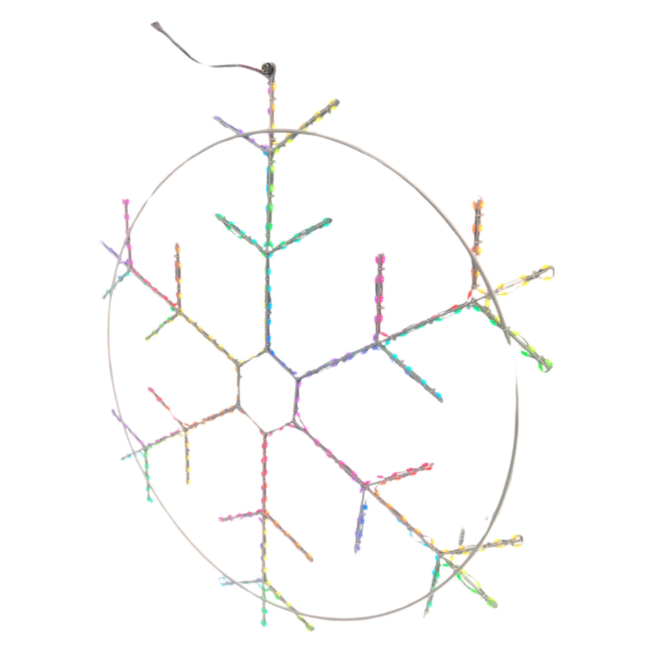 (Collective) RGB Decor Snowflake – Illuminate Your Holidays with 360° Glow 🌟