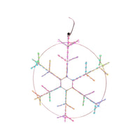 (Collective) RGB Decor Snowflake – Illuminate Your Holidays with 360° Glow 🌟