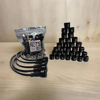 Deez Nuts Numbering Nuts 1-32 – Injection Molded, High Visibility Cable Management for Pigtails