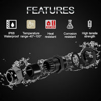 Mattos Designs Enclosure Build Accessories – Waterproof Cable Glands, Step Drill Bit, and RJ45 to XLR Pass-Through for Seamless Installation