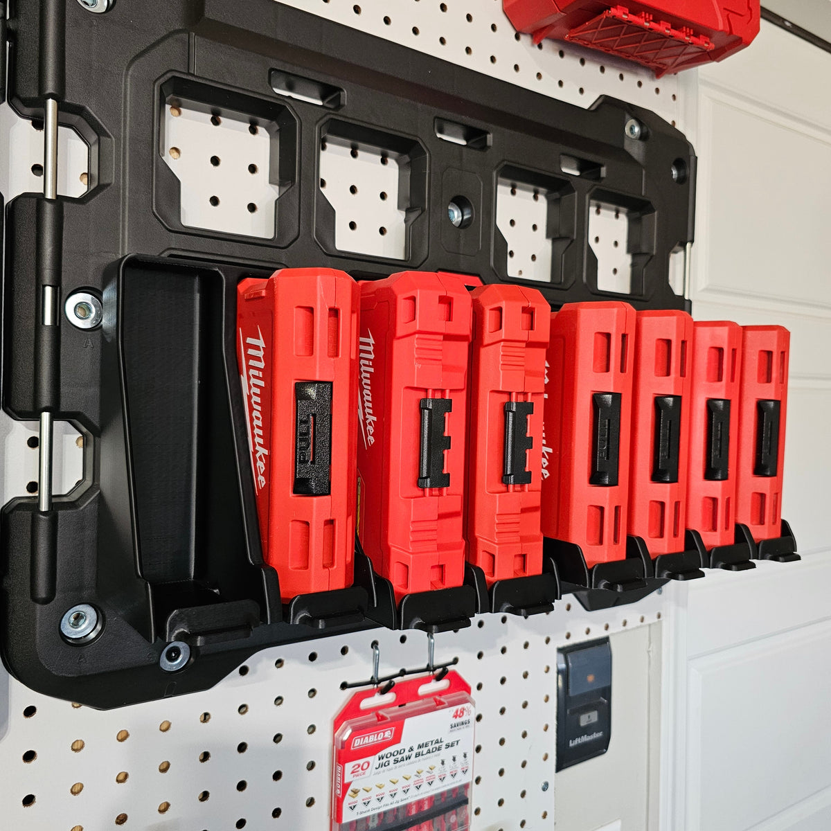 Packout Wall 3D-Printed Milwaukee Bit Case Holder | Lipich Engineering