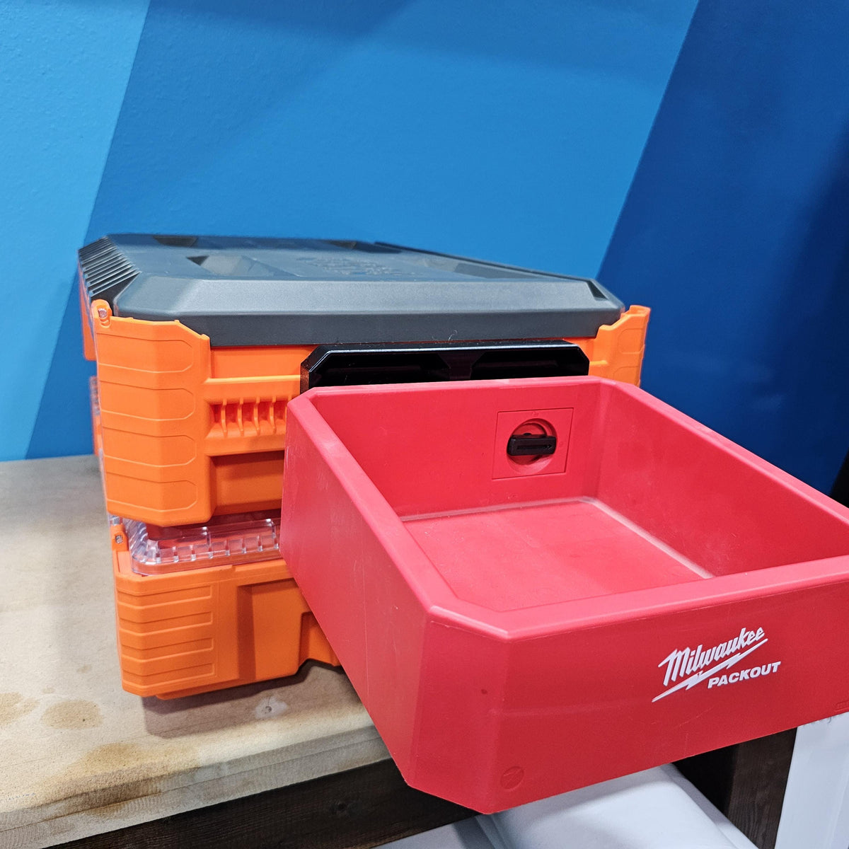 Pack Out Mod Box Klein MODBox Rail to Milwaukee Packout Adapter | Lipich Engineering