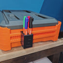 Marker Holder for Klein MODBox Rail – Holds 4 Klein Skribes Markers