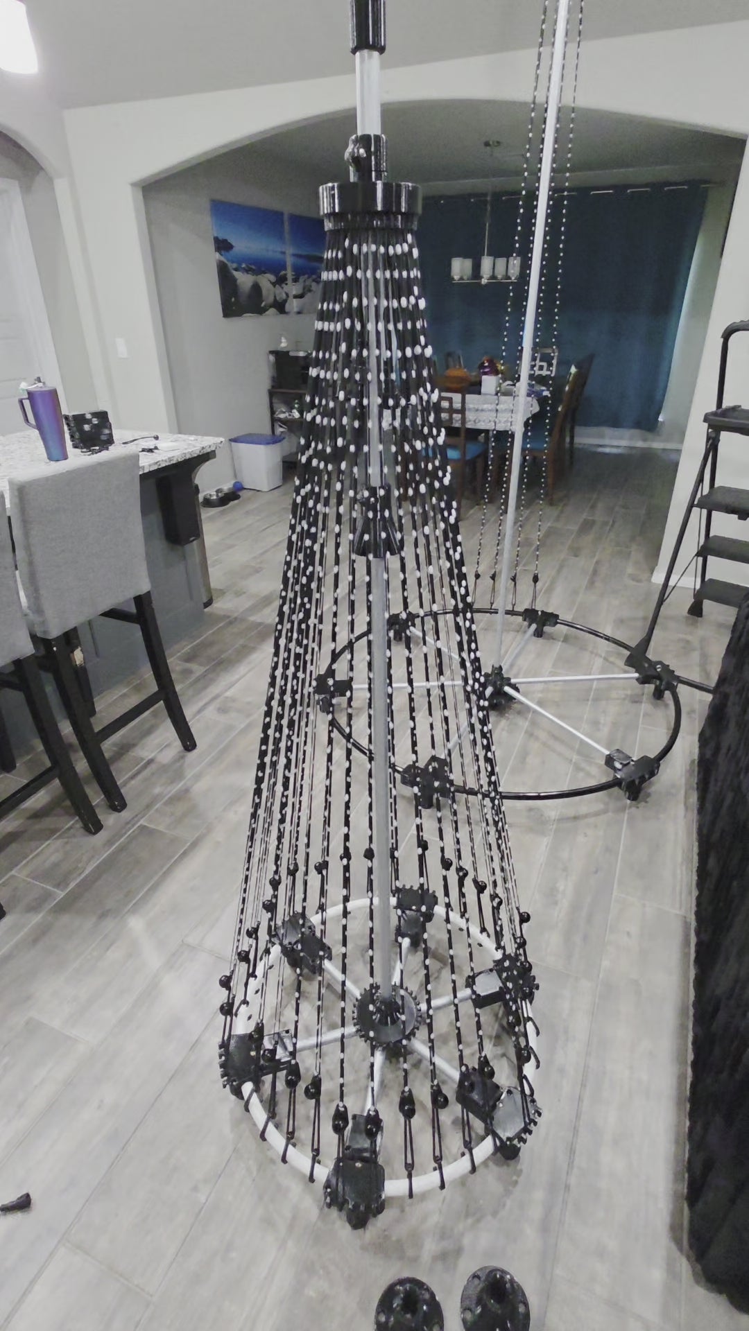 3D Printed Seed Pixel Tree Kit – Easy Setup, Storage & Assembly