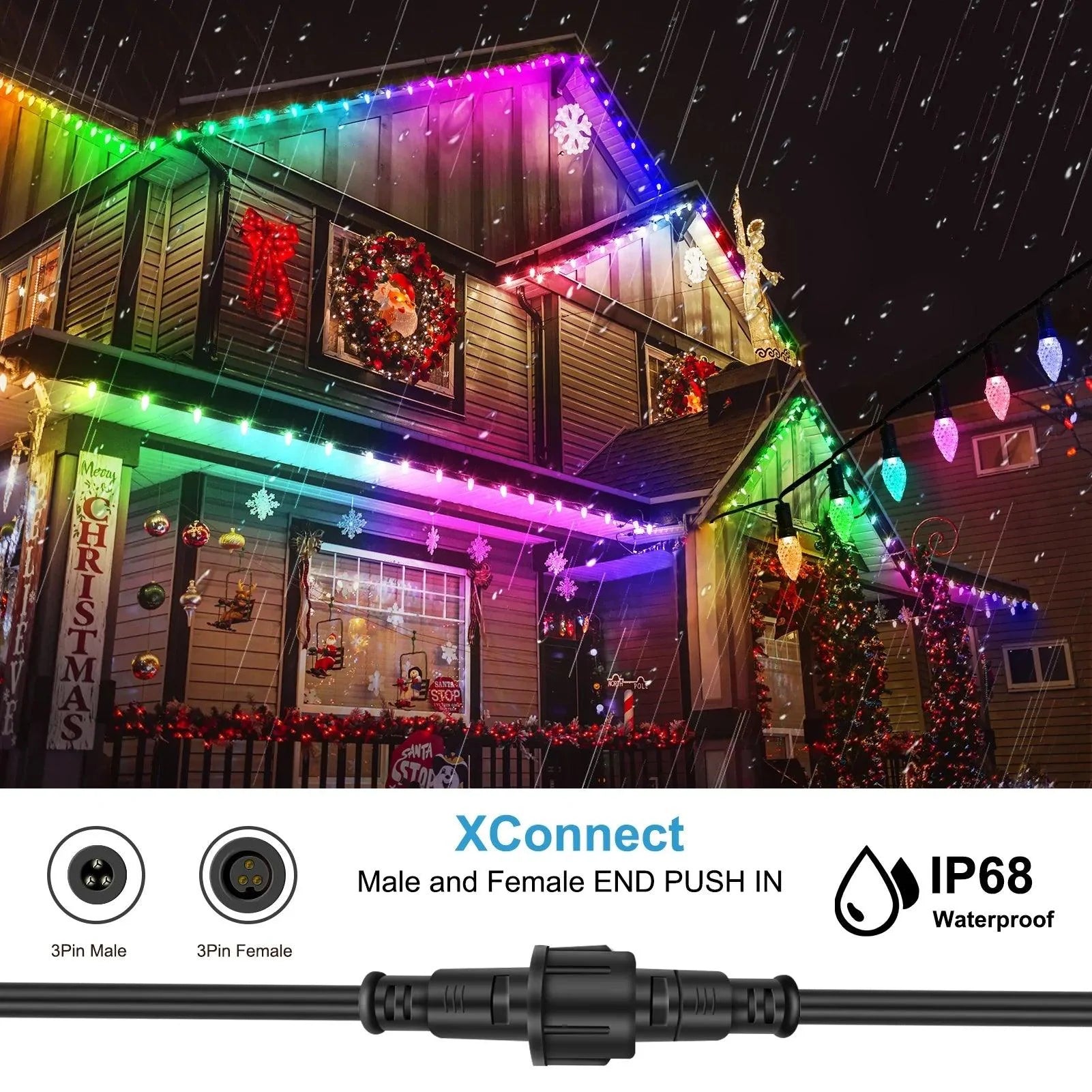 12V Replica C7 Pixels Double Data PixaString by Mattos Designs | Superior Pixel Technology